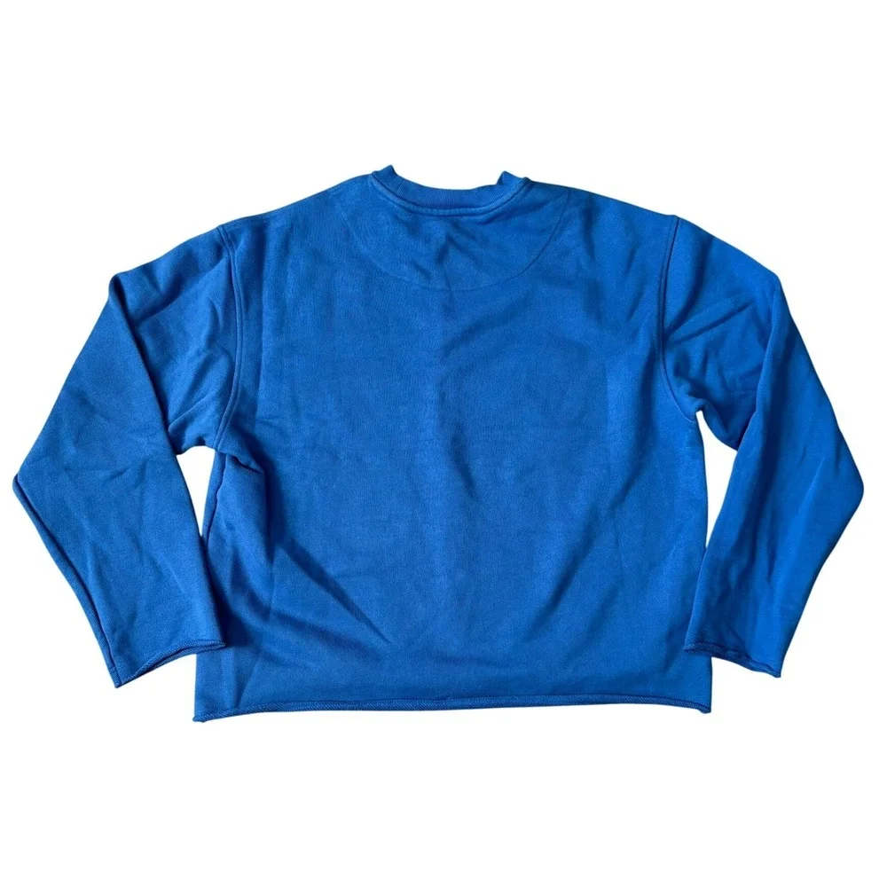 Honor The Gift Inner City Auto Club Graphic Crew Neck‎ Sweatshirt Sz XL Blue